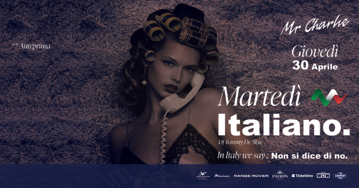 Anteprima Martedì Italiano